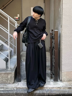 「ANDER HUNK（アンダーハンク）のアイテム」を使った、Seigoさん（メンズ・165cm）の春コーディネート