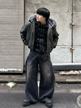 Seigoさん（メンズ・165cm）の冬コーディネート