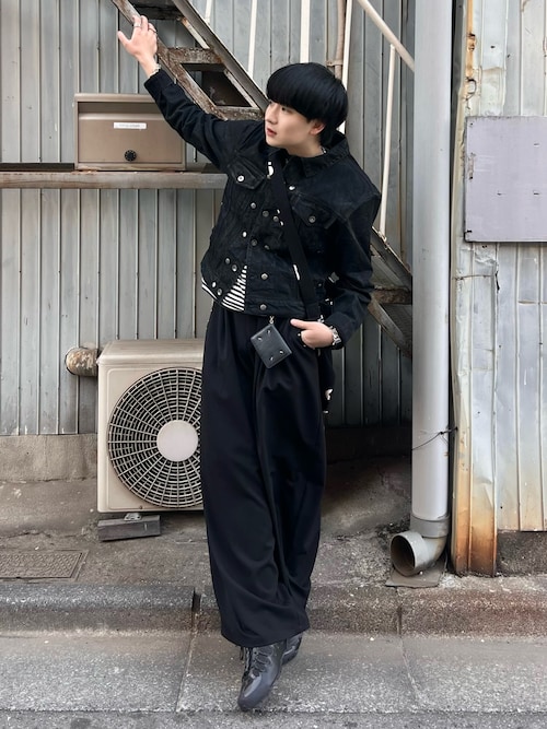 14oz Wax Coated Denim Jacket / 14オンスワックスコーティングデニム