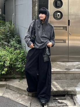 「アイテム（コインケース）」を使った、Seigoさん（メンズ・165cm）の夏コーディネート