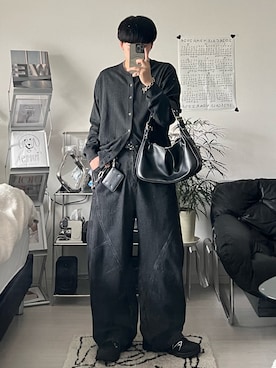 「SALOMON（サロモン）のアイテム」を使った、Seigoさん（メンズ・165cm）の春コーディネート