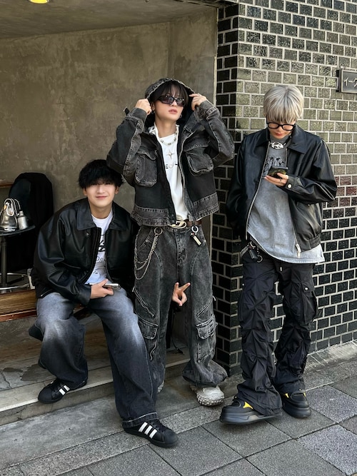 ビューティーグッズを使った「韓国ファッション」のメンズ人気