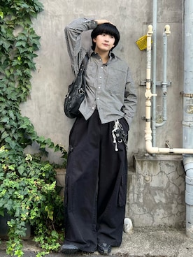 「アイテム（ブレスレット）」を使った、Seigoさん（メンズ・165cm）の秋コーディネート
