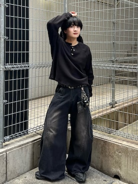 「アイテム（コインケース）」を使った、Seigoさん（メンズ・165cm）の秋コーディネート