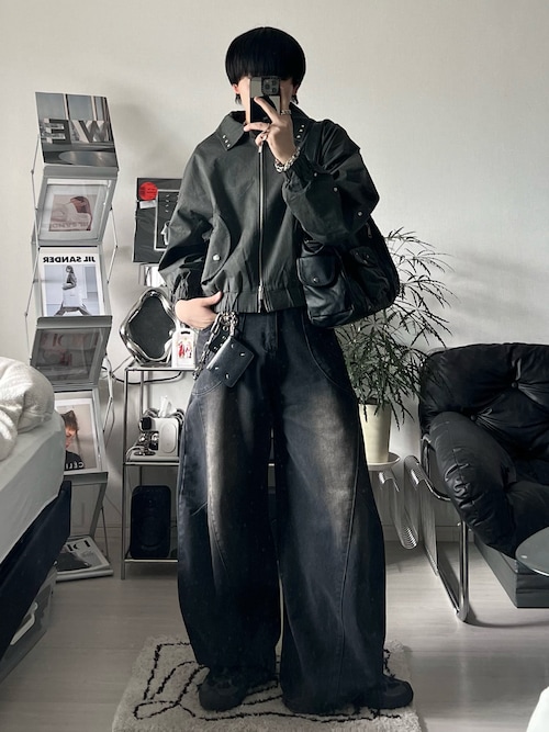 nmtc+】2way coating pocket shoulder bag / 【エヌエムティーシー