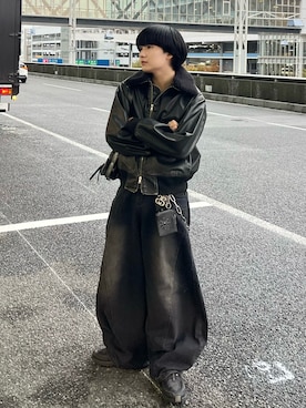 「アイテム（シューズ）」を使った、Seigoさん（メンズ・165cm）の秋コーディネート