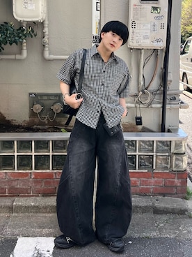 「チェック」｜Seigoさん（メンズ・165cm）の春コーディネート