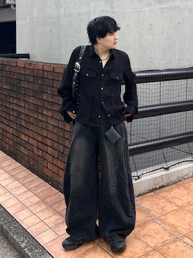 「SBG（エスビー）のアイテム」を使った、Seigoさん（メンズ・165cm）の秋コーディネート
