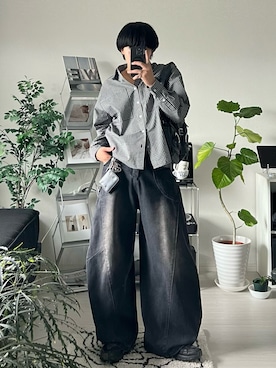 「アイテム（財布）」を使った、Seigoさん（メンズ・165cm）の秋コーディネート