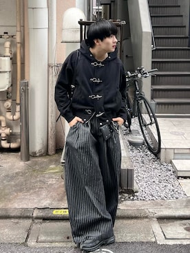 「HARE（ハレ）のアイテム」を使った、Seigoさん（メンズ・165cm）の秋コーディネート