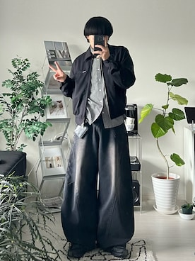 「アイテム（財布/小物）」を使った、Seigoさん（メンズ・165cm）の秋コーディネート