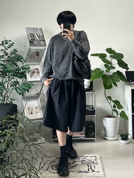 「アイテム（ラグ/マット）」を使った、Seigoさん（メンズ・165cm）の夏コーディネート