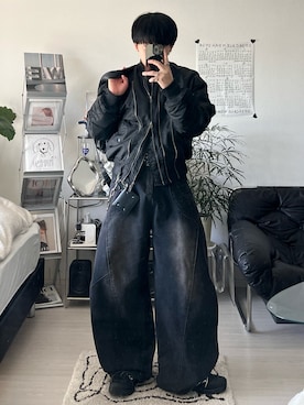 「SALOMON（サロモン）のアイテム」を使った、Seigoさん（メンズ・165cm）の春コーディネート