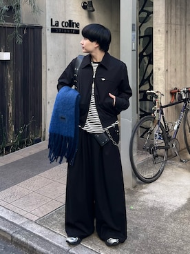 「アイテム（財布）」を使った、Seigoさん（メンズ・165cm）の冬コーディネート