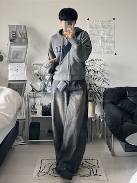 「HARE（ハレ）のアイテム」を使った、Seigoさん（メンズ・165cm）の春コーディネート