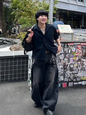 「アイテム（ウォレットチェーン）」を使った、Seigoさん（メンズ・165cm）の夏コーディネート