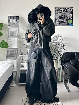 「アイテム（財布）」を使った、Seigoさん（メンズ・165cm）の秋コーディネート