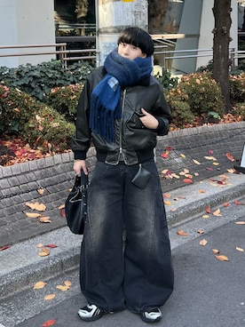 「アイテム（財布）」を使った、Seigoさん（メンズ・165cm）の冬コーディネート