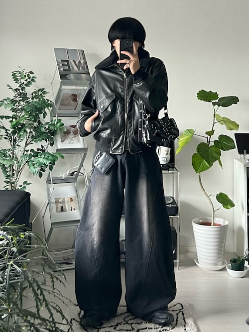 ベルト デザイン スタッズ y2k トート ショルダーバッグ（ショルダー