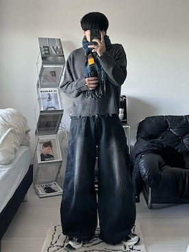 「アイテム（ブレスレット）」を使った、Seigoさん（メンズ・165cm）の秋コーディネート