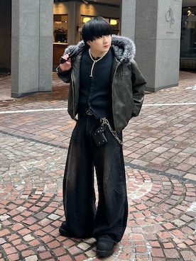 Seigoさん（メンズ・165cm）の冬コーディネート