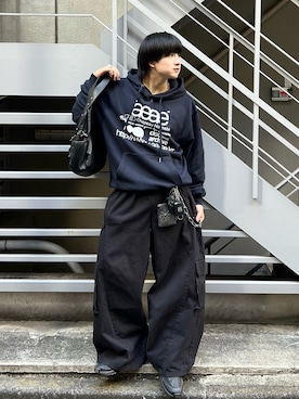 「アイテム（コインケース）」を使った、Seigoさん（メンズ・165cm）の秋コーディネート