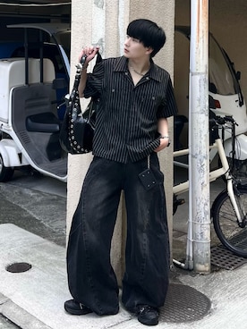 「Noen（ノエン）のアイテム」を使った、Seigoさん（メンズ・165cm）の夏コーディネート