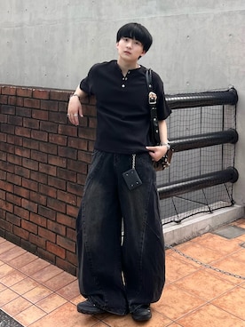 「アイテム（財布）」を使った、Seigoさん（メンズ・165cm）の夏コーディネート
