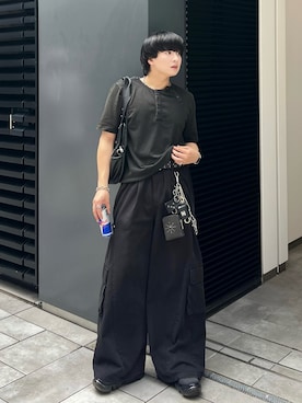 「アイテム（ブレスレット）」を使った、Seigoさん（メンズ・165cm）の夏コーディネート