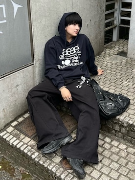 「アイテム（スウェット）」を使った、Seigoさん（メンズ・165cm）の秋コーディネート