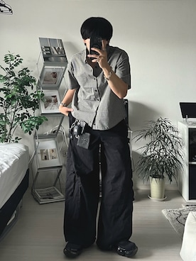 「アイテム（アクセサリー）」を使った、Seigoさん（メンズ・165cm）の夏コーディネート