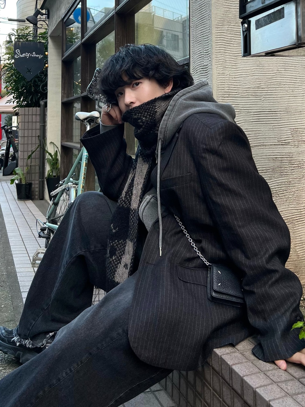 OUR LEGACY PAST SCARF GINGHAM ポーカーズ OUR LEGACY PAST SCARF GINGHAM ポーカーズ