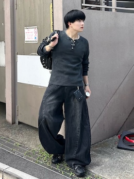 「アイテム（財布）」を使った、Seigoさん（メンズ・165cm）の夏コーディネート
