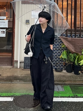 「アイテム（ウォレットチェーン）」を使った、Seigoさん（メンズ・165cm）の夏コーディネート