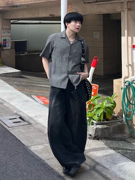 「アイテム（財布）」を使った、Seigoさん（メンズ・165cm）の夏コーディネート