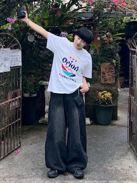 「SALOMON（サロモン）のアイテム」を使った、Seigoさん（メンズ・165cm）の春コーディネート