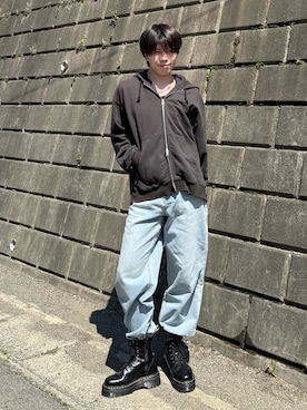 junさん（メンズ・170cm）の春コーディネート