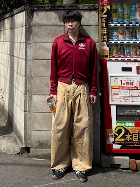 「MASU（エムエーエスユー）のアイテム」を使った、junさん（メンズ・170cm）の春コーディネート