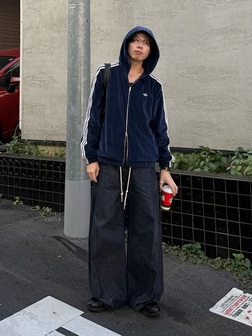 adidas Originals by Wales Bonner ベロア トラックジャケット