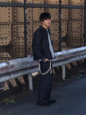 「アイテム（その他）」を使った、junさん（メンズ・171cm・20代）の秋コーディネート