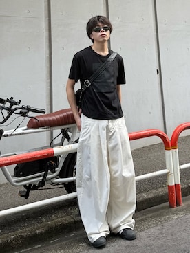 junさん（メンズ・170cm）の夏コーディネート