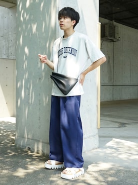 junさん（メンズ・171cm）の夏コーディネート