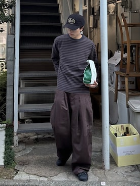 junさん（メンズ・170cm）の秋コーディネート