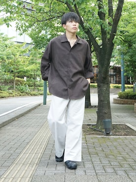 junさん（メンズ・171cm）の秋コーディネート