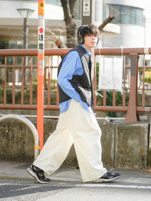Quilted vest/キルティングベスト（撥水加工）
