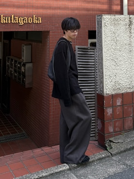 junさん（メンズ・171cm）の秋コーディネート