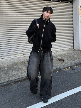 「アイテム（その他）」を使った、junさん（メンズ・171cm）の冬コーディネート