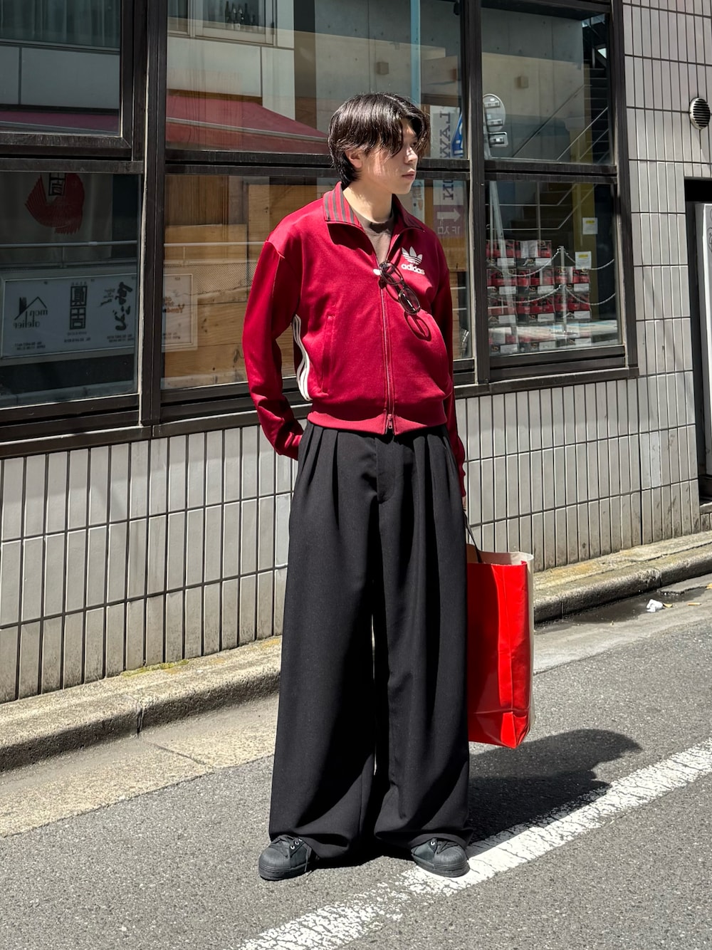 Wales Bonner トラックスカート adidas by Wales Bonner レディース カーゴ トラックパンツ の