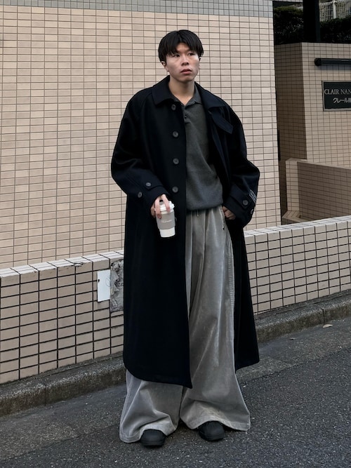 極美品♡ MAISON SPECIAL ベルテッド オーバーサイズ ヨークコート MAISON SPECIAL（メゾンスペシャル）の「ベルテッドオーバーサイズ