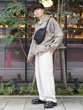 junさん（メンズ・171cm）の秋コーディネート